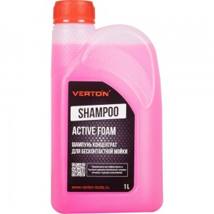 Шампунь концентрат Shampoo для бесконтактной мойки (цвет красный) 0.946 л VERTON 01.12543.13097
