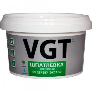 Шпаклевка по дереву VGT Экстра (дуб; светло-серый; 0.3 кг) 11606596