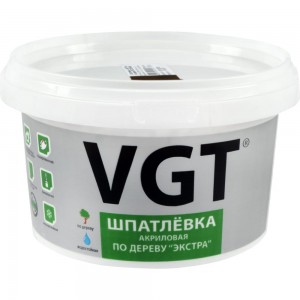 Шпаклевка по дереву VGT Экстра (дуб; светло-серый; 0.3 кг) 11606596