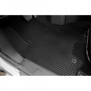 Водительский коврик ViceCar ЕВА для Nissan X-Trail T31 2007 - 2015 1EV32019-темносерый