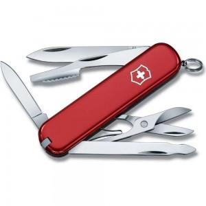 Швейцарский нож Victorinox Executive 74 мм, 10 функций, красный 0.6603