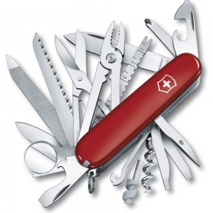 Швейцарский нож красный Victorinox SwissChamp 1.6795
