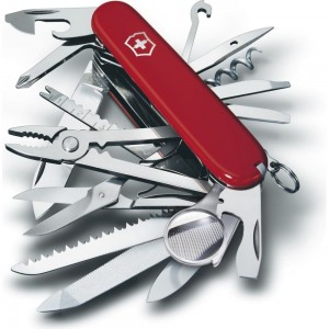 Швейцарский нож красный Victorinox SwissChamp 1.6795