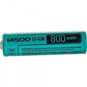 Аккумулятор Videx 14500 800mAh без защиты VID-14500-0.8-NP