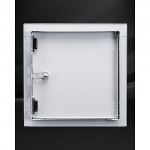 Ревизионная люк-дверца ВИЕНТО металлическая с замком 300x400 ДР3040МЗ