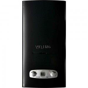 Водонагревательный проточный газовый бытовой аппарат Vilterm S11 чёрный, природный газ, 1.3 кПа 00-00003769