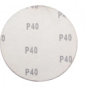 Круг абразивный на ворсовой основе под липучку (5 шт; 115 мм; P40) Vira 558012