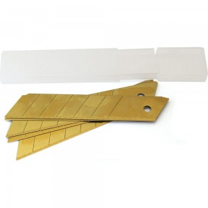 Лезвия для ножей сегментированные, титановые, 25 мм, 5 шт. VIRA 832025