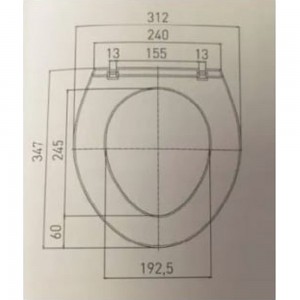 Детское сиденье для унитаза VIRPLAST 28330 