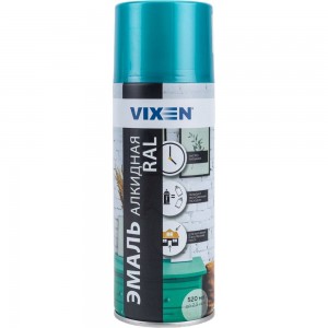 Универсальная эмаль Vixen светло-серая RAL 7035 аэрозоль 520 мл VX-17035