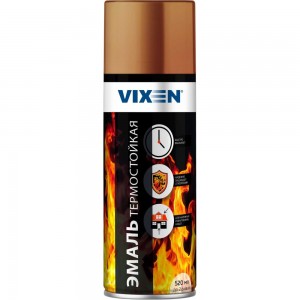 Термостойкая эмаль Vixen медь аэрозоль 520 мл VX53009