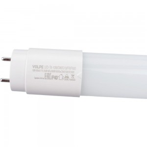 Светодиодная лампа Volpe с матовым рассеивателем LED-T8-10W/DW/G13/FR/FIX/O 10075