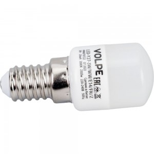 Светодиодная лампа для холодильников Volpe Матовая колба LED-Y27-3W/WW/E14/FR/Z UL-00000178