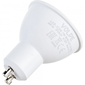 Светодиодная лампа Volpe. Форма JCDR, матовая. Серия Norma LED-JCDR-7W/WW/GU10/NR UL-00003838
