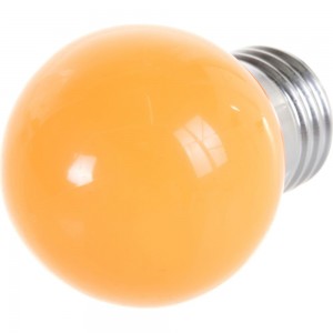 Декоративная светодиодная лампа Volpe LED-G45-1W/ORANGE/E27/FR/С UL-00005650