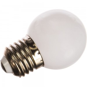 Декоративная светодиодная лампа Volpe LED-G45-1W/6000K/E27/FR/С UL-00005806