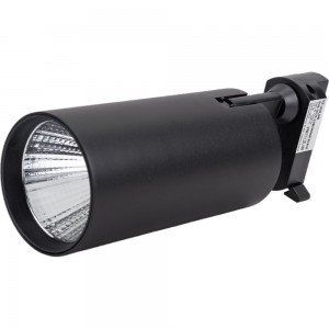 Трековый светодиодный светильник-прожектор Volpe ULB-Q276 32W/4000К BLACK UL-00005943
