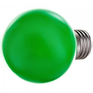 Светодиодная декоративная лампа Volpe LED-G60-3W/GREEN/E27/FR/С UL-00006958
