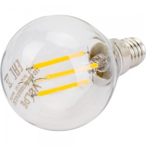Светодиодная лампа Volpe LED-G45-4W/3000K/E14/CL/SLF UL-00008312