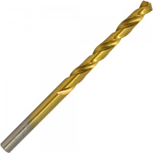 Сверло по металлу ц/х средняя серия с покрытием нитридом титана (6 мм; Р6М5-TiN; А) Волжский Инструмент 161756