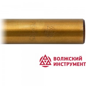 Сверло по металлу ц/х средняя серия (8.5 мм; Р6М5К5; А) Волжский Инструмент 152322