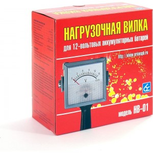 Нагрузочная вилка для проверки АКБ Вымпел 100А НВ-01 2001