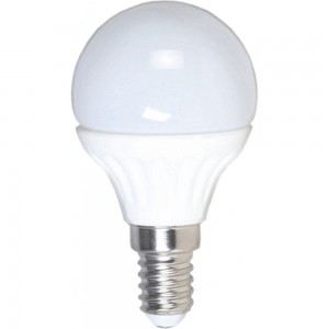 Лампа Вымпел, G45, Е14, 4Вт, холодный свет, керамический корпус 9010