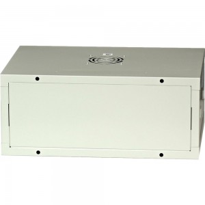 Серверный настенный шкаф W&T 4U 600х450 19 дюймов серый M046045GWTWOF