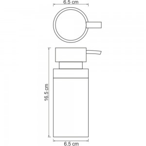 Дозатор для жидкого мыла WasserKRAFT Berkel K-4999