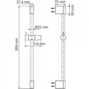 Стойка для душа WasserKraft A192 