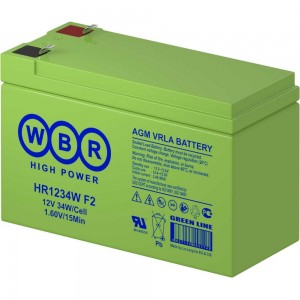 Аккумулятор HR1234W для ИБП WBR HR1234WF2WBR