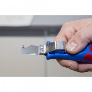 Кабельный нож с лезвием-крюком 4-28H, упаковка-блистер Weicon-Tools wcn50054328