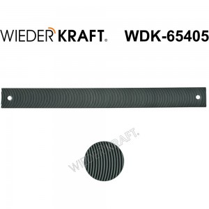Напилочное полотно для рубанка (350х35х5 мм; 12 зуб/дюйм) WIEDERKRAFT WDK-65404