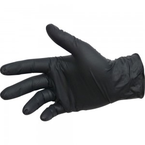 Перчатки WOLF NitriMax эконом, черные, размер XL, 100шт 1.2103.0002