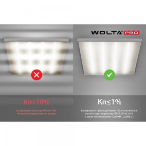 Универсальный светильник WOLTA PRO Офис Матовый ДВО01-54-001-6К
