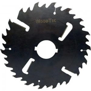 Пила дисковая 350x75x3.8/2.5 мм, Z(24+24)+4 Woodtec ИН 290425