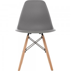Пластиковый стул Woodville eames pc-015 серый 11181