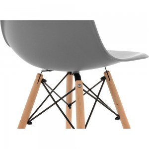 Пластиковый стул Woodville eames pc-015 серый 11181