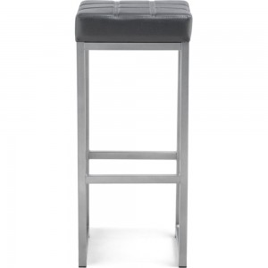 Барный стул Woodville Khurkroks серый полимер, светлый мусс 459666