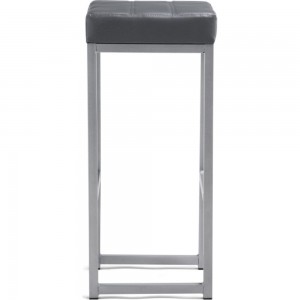 Барный стул Woodville Khurkroks серый полимер, светлый мусс 459666