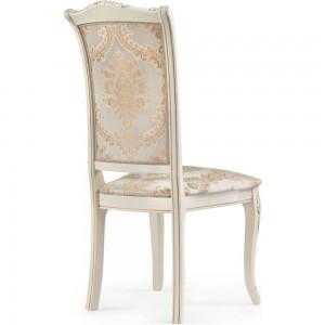 Деревянный стул Woodville Керия слоновая кость, ткань С65 499599