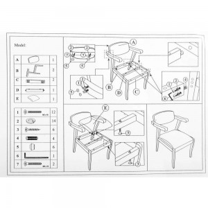 Деревянный стул Woodville fit 11392