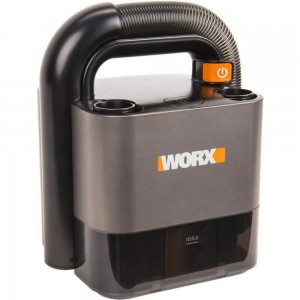 Аккумуляторный пылесос WORX 20В, 2Ач х1, ЗУ, коробка WX030