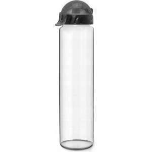 Прямая бутылка для воды и напитков WOWBOTTLES FITNESS 500 мл, светло-прозрачная КК0392