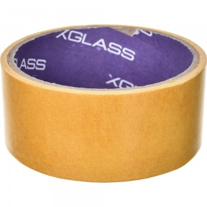 Клейкая лента X-Glass двухсторонняя, полипропилен, 38x5 инд.уп. цветная этикетка Арт. 583 УТ0007449