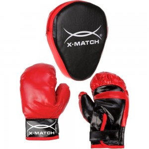 Набор для бокса Х-Match: перчатки 2 шт., лапа 647200
