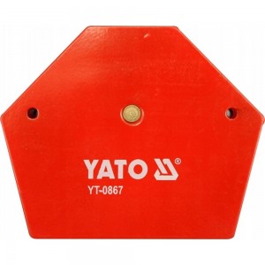 Магнитная струбцина сварочная 111x136x24 мм YATO YT-0867