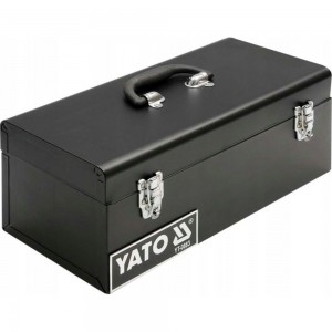 Металлический ящик для инструмента с доп.секцией YATO 428х180х180мм YT-0883