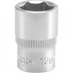 Головка торцевая короткая (12 мм; CrV; 1/4DR) YATO YT-1411