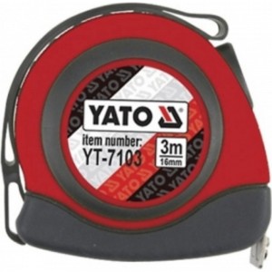 Рулетка YATO 3м х 16мм YT-7103